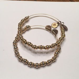 Gold Beaded Alex and Ani